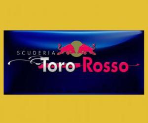 Puzzle Σημαία της Scuderia Toro Rosso F1